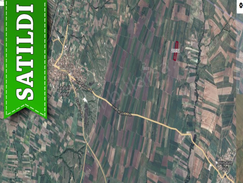 Kırklareli Babaeski Karahalil Köyünde Satılık Arsa , 511 m2 Yolu Var Hisseli