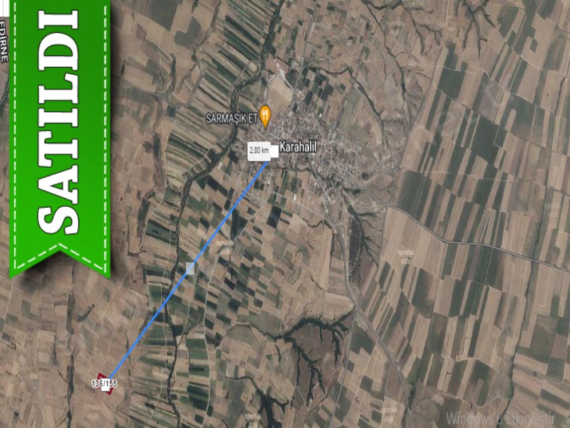 Kırklareli Babaeski Karahalil Köyünde Satılık Arsa , 394 M2 Hisseli 