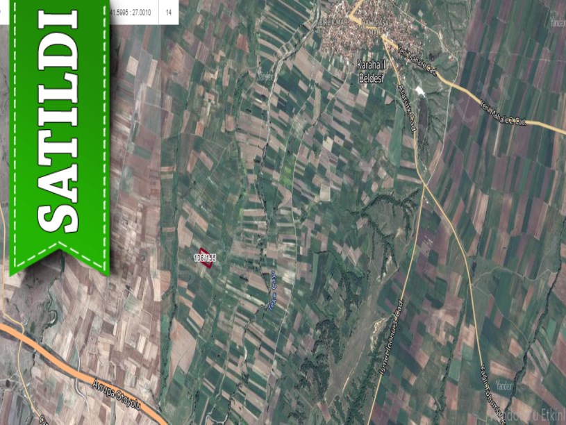 Kırklareli Babaeski Karahalil Köyünde Satılık Arsa , 394 M2 Hisseli 