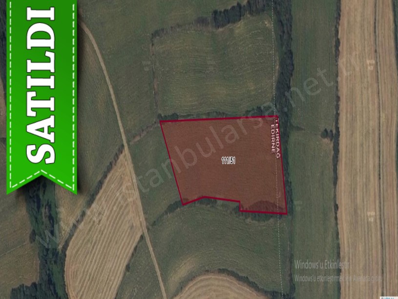 Edirne Uzunköprü Turnacı Köyünde Satılık Arsa , 2,150 M2 Yolu Var Evlerin Yakını