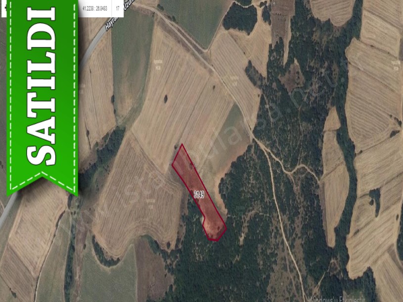 Edirne Uzunköprü Çöpköyde Satılık Arsa , 387 m2 Köye Yakın Yolu Var