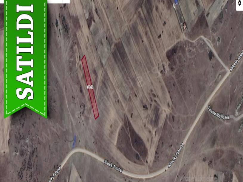 Edirne Süloğlu Tatarlar Köyünde Satılık Arsa , 381 m2 Yolu Var Asfalt Yola Yakın