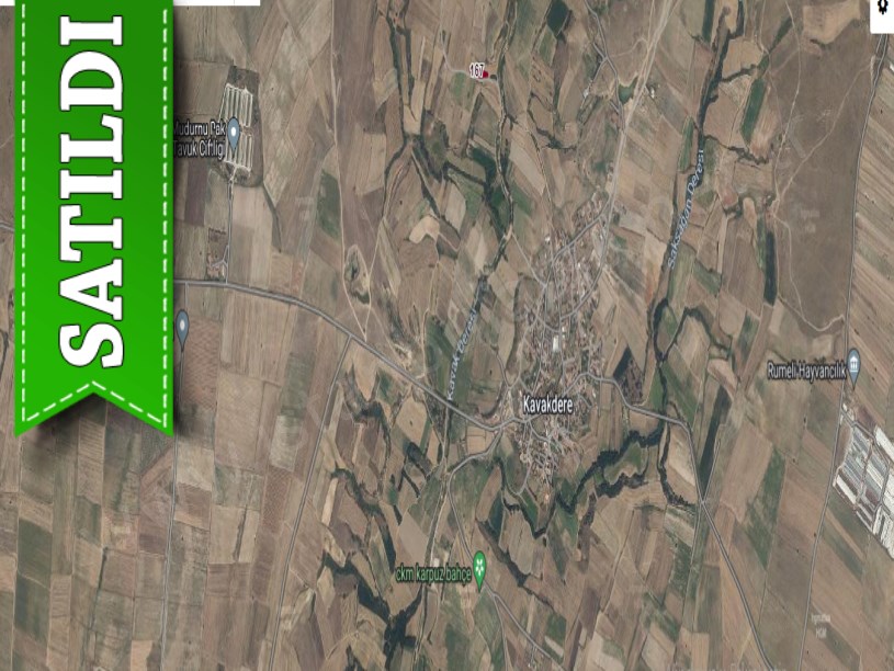 Kırklareli Merkez Kavakdere Köyü Satılık Tarla , 775 m2 Müstakil Yolu Var