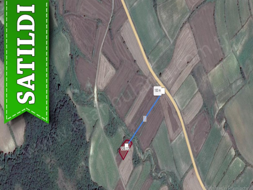 Edirne Uzunköprü Sipahi Köyünde Satılık Tarla , 898 m2 Tek Tapu