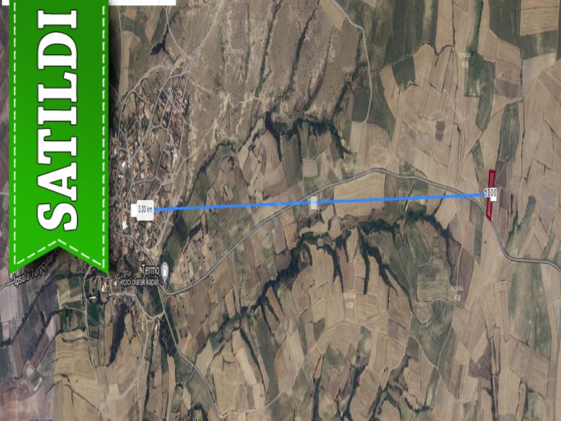 Edirne İpsala Turpçular Köyü Satılık Tarla , 5,900 m2 Asfalt Cephe Yolu Var Müstakil