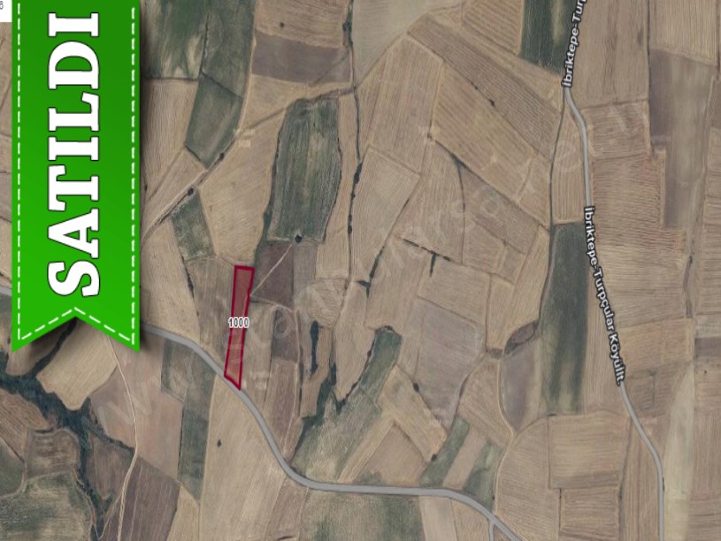 Edirne İpsala Turpçular Köyü Satılık Tarla , 5,900 m2 Asfalt Cephe Yolu Var Müstakil