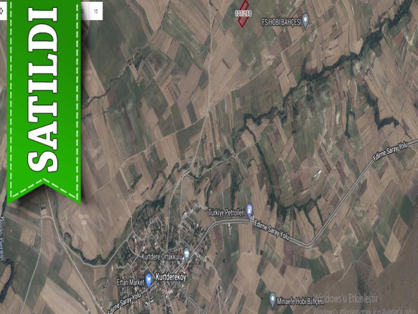 Tekirdağ Saray Kurtderede Satılık Arsa , 1,468 m2 Hisseli 