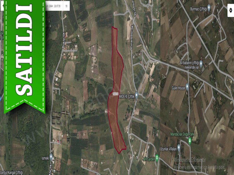Arnavutköy Tayakadın Satılık Arsa , 2000 M2 Hisseli Merkezde