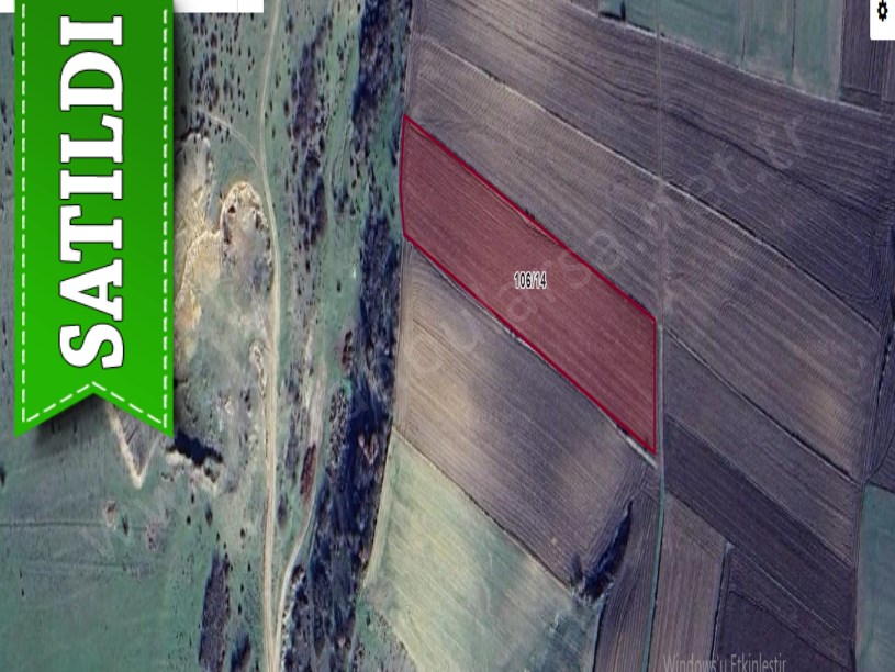 Edirne Merkez Suakacağı Köyü Satılık Arsa , 520 m2 Yolu Var Hisseli