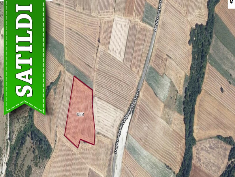 Edirne Merkez Suakacağı Köyü Satılık Arsa , 1,352 M2 Hisseli