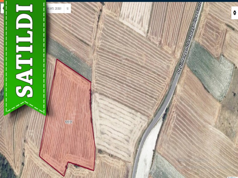 Edirne Merkez Suakacağı Köyü Satılık Arsa , 1,352 M2 Hisseli