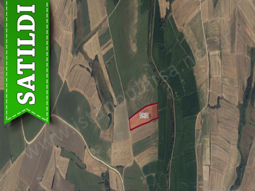 Kırklareli Babaeski Çiğdemli Köyü Satılık Arsa , 1,306 M2 Hisseli Yolu Var