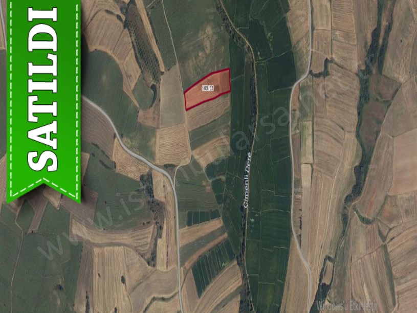 Kırklareli Babaeski Çiğdemli Köyü Satılık Arsa , 1,306 M2 Hisseli Yolu Var