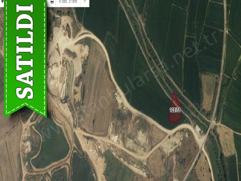 Kırklareli Babaeski Çiğdemli Köyü Satılık Arsa , 170 M2 Yolu Var Hisseli 