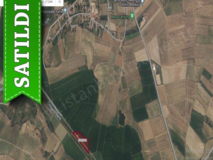 Kırklareli Babaeski Çiğdemli Köyü Satılık Arsa , 287 M2 Hisseli 