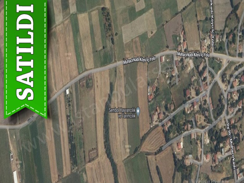 Edirne Uzunköprü Muhacırkadı Köyü Satılık Arsa , 187 M2 Evlere Yakın Hisseli