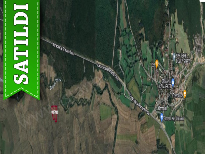 Çatalca Ormanlıda Satılık Tarla , 13,700 m2 Müstakil 
