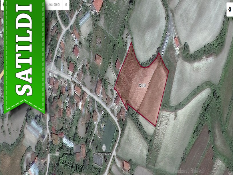 Çatalca Yazlıkköyde Satılık Arsa , 417 M2 Yolu Var Evlerin Yakını