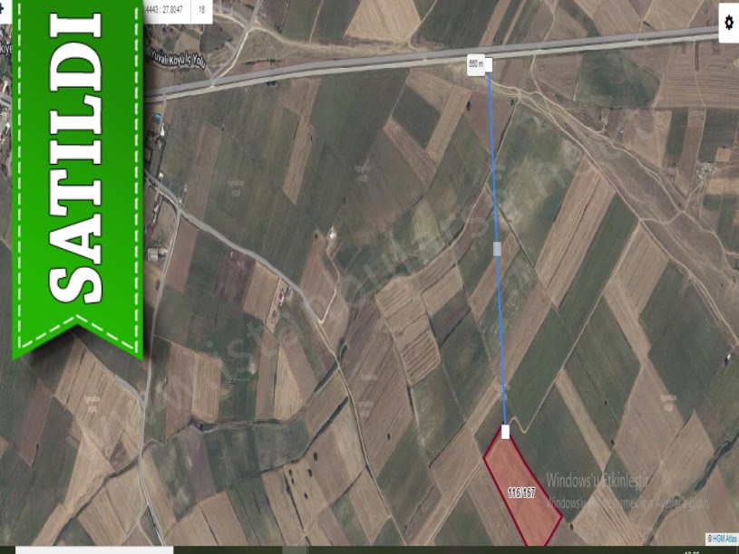 Tekirdağ Saray Yuvalıda Satılık Arsa , 702 M2 Yolu Var Hisseli