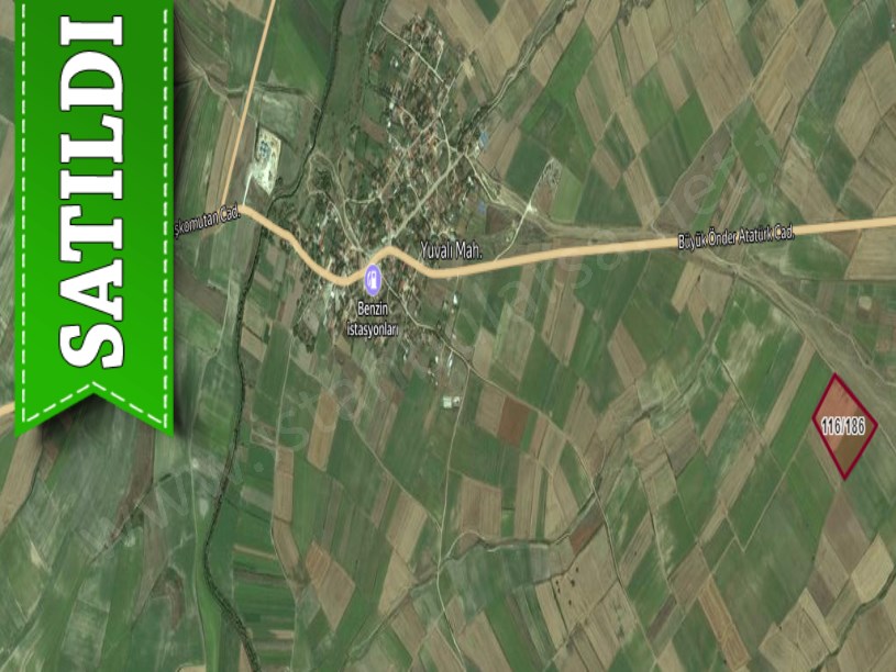 Tekirdağ Saray Yuvalıda Satılık Arsa , 2,504 M2 Yolu Var Hisseli