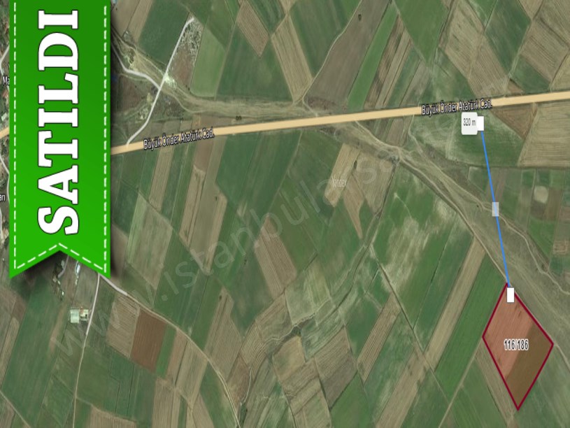 Tekirdağ Saray Yuvalıda Satılık Arsa , 2,504 M2 Yolu Var Hisseli