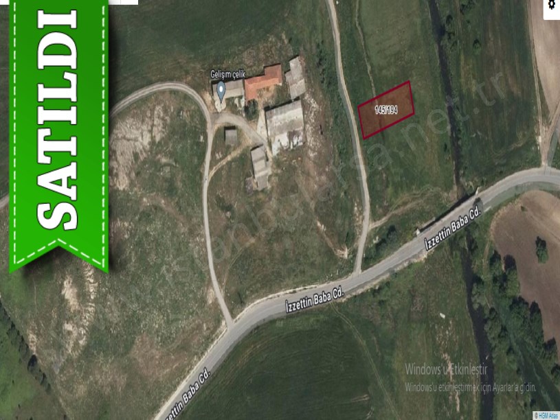 Çatalca İzzettinde Satılık Arsa , 230 M2 Yola Cephe Hisseli