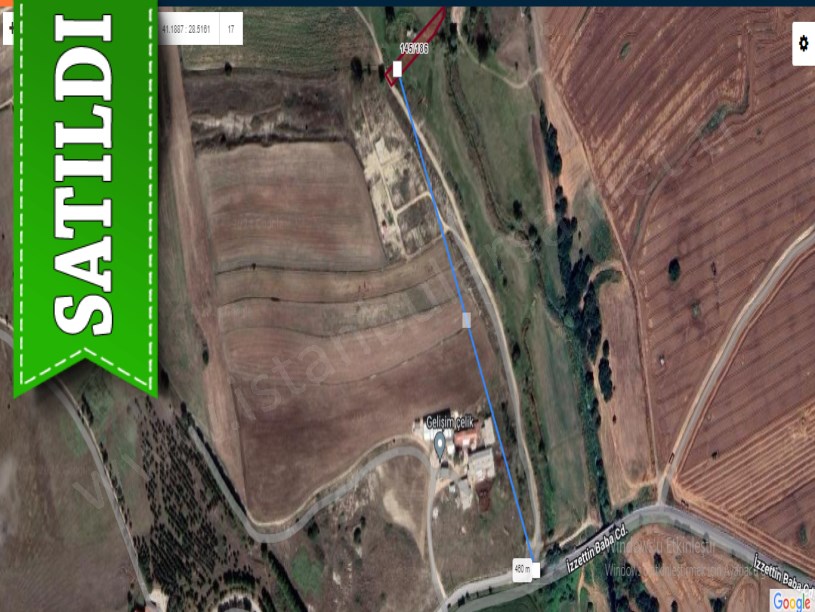 Çatalca İzzettinde Satılık Arsa , 258 M2 Evlerin Yakını Hisseli 