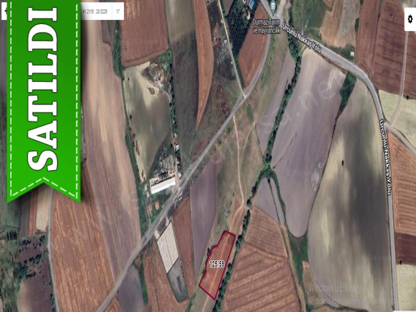 Çatalca Nakkaşta  Satılık Arsa , 320 M2 Çaplı Yolu Var Evlerin Yakını