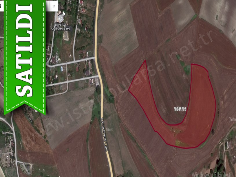 Arnavutköy Çilingirde Satılık Arsa , 760 m2 Evlerin Yakını  Hisseli 