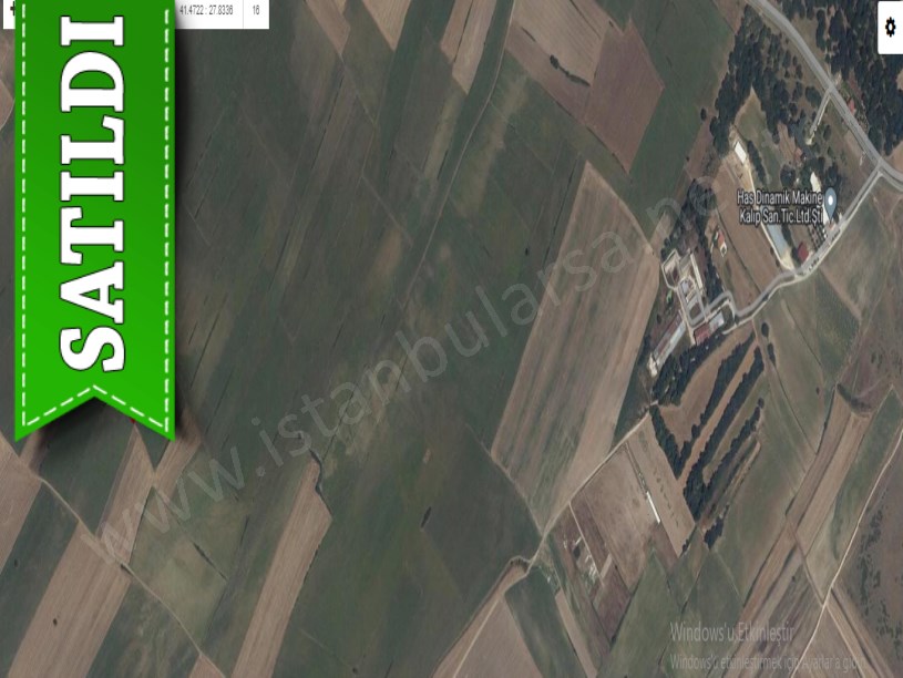 Tekirdağ Saray Edirköyde Satılık Arsa , 830 M2 Hisseli Çaplı 