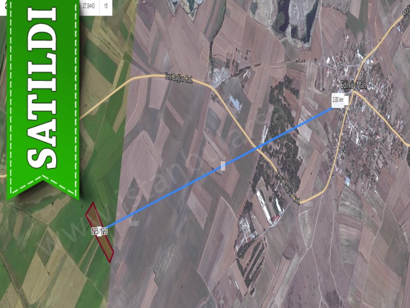 Tekirdağ Saray Edirköyde Satılık Arsa , 830 M2 Hisseli Çaplı 