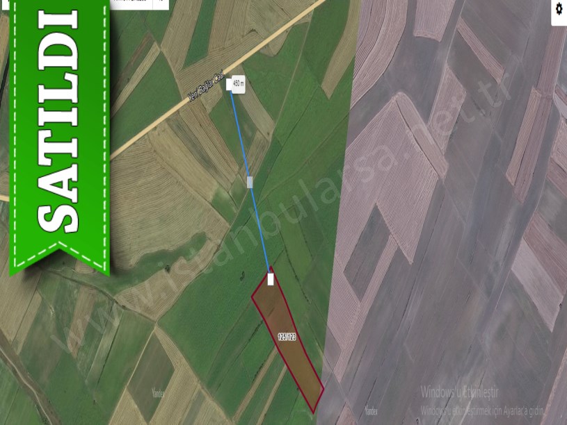Tekirdağ Saray Edirköyde Satılık Arsa , 830 M2 Hisseli Çaplı 