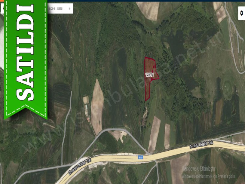 Arnavutköy Yassıörende Satılık Arsa , 164 M2 Yolu Var Hisseli 