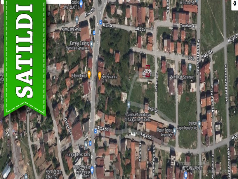 Arnavutköy Haraççıda Satılık Arsa , 126 M2 4 Kat İmarlı Merkezde Müstakil