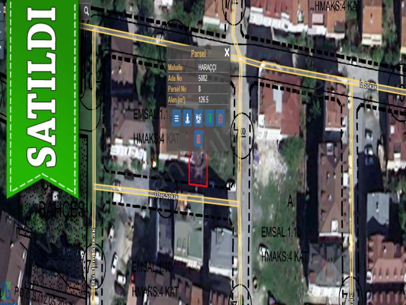 Arnavutköy Haraççıda Satılık Arsa , 126 M2 4 Kat İmarlı Merkezde Müstakil