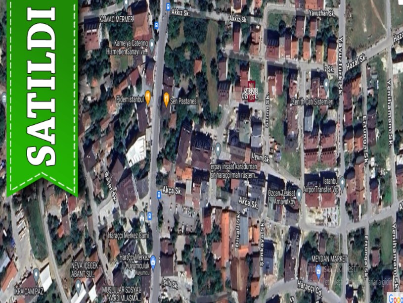Arnavutköy Haraççıda Satılık Arsa , 126 M2 4 Kat İmarlı Merkezde Müstakil