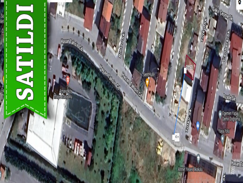  Arnavutköy NeneHatun Mah. Satılık Arsa , 120 M2 Caddeye Yakın İmarlı Merkezde Müstakil