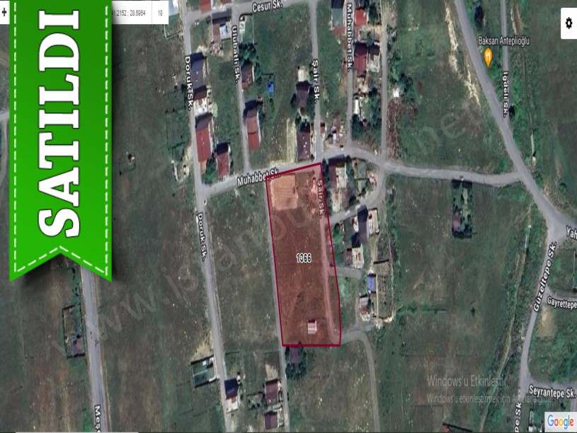 Arnavutköy Taşolukta Satılık Arsa , 250 m2 Hisseli Merkezde