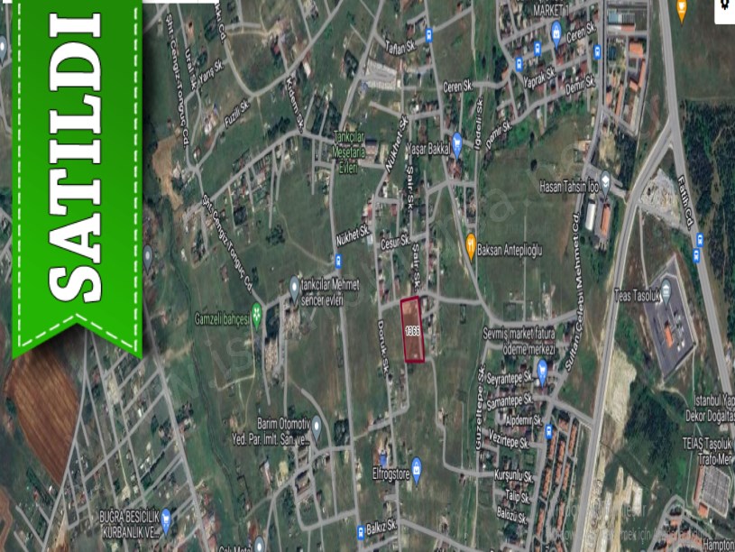 Arnavutköy Taşolukta Satılık Arsa , 250 m2 Hisseli Merkezde