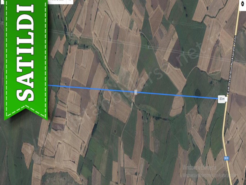 Kırklareli Vize Çakıllı Köyünde Satılık Arsa , 271 M2 Hisseli 