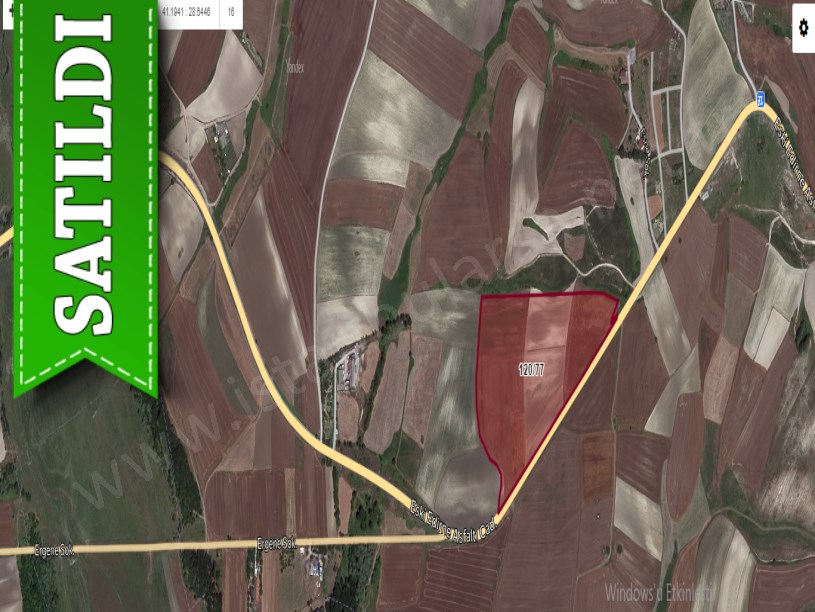 Arnavutköy Çilingirde Satılık Arsa , 900 M2 Eski Edirne Asfaltına Cephe