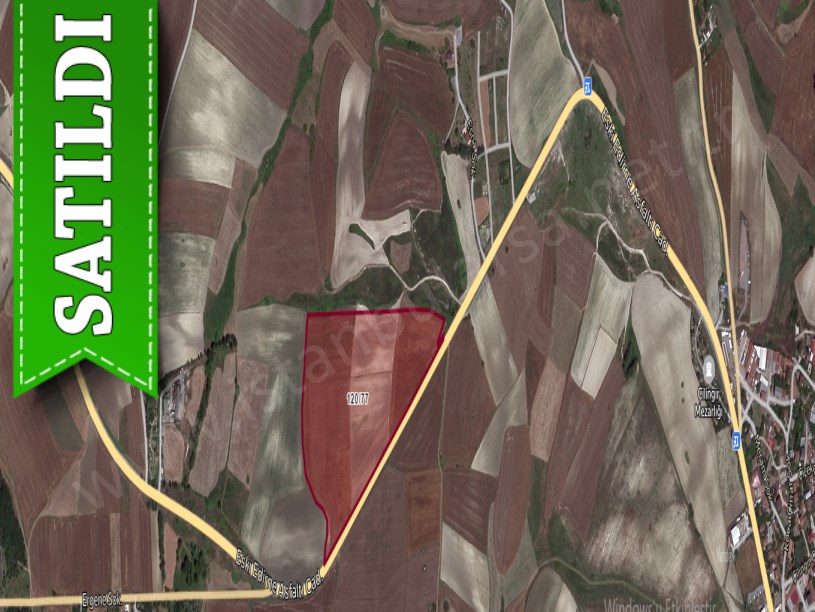 Arnavutköy Çilingirde Satılık Arsa , 900 M2 Eski Edirne Asfaltına Cephe