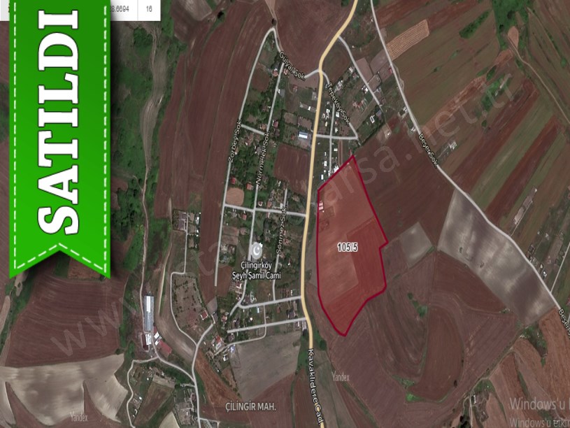 Arnavutköy Çilingirde Satılık Arsa , 452 m2 Caddeye Yakın Evlerin Yakını Yolu Var