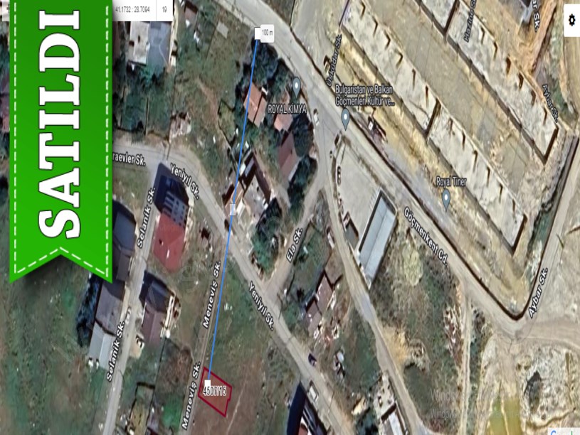 Arnavutköy Haraççıda Satılık Arsa , 136 M2 İmarlı Müstakil Yolu Var