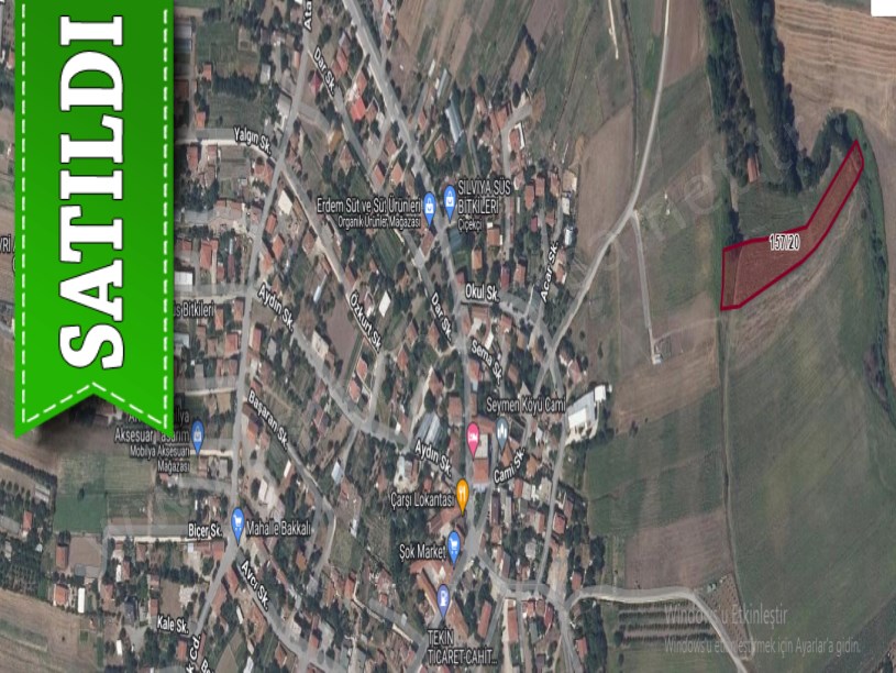 Silivri Seymende Satılık Tarla , 5,584 m2 Müstakil Evlerin Yakını