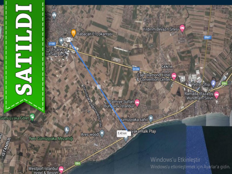 Silivri Değirmenköyde Satılık Arsa , 500 M2 Arsa Müstakil İmarlı Merkezde