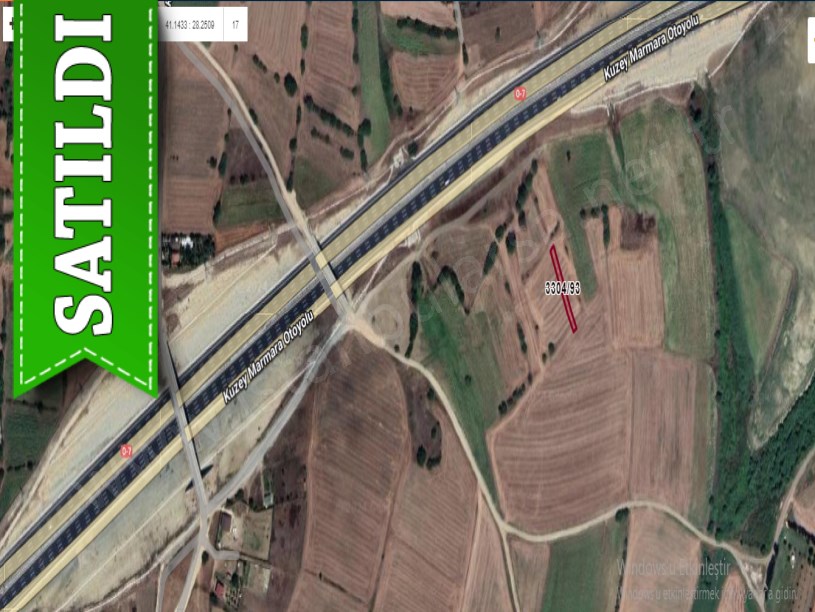 Silivri Fenerköyde Satılık Arsa , 425 M2 Bağ Tapulu Müstakil Otobana Yakın