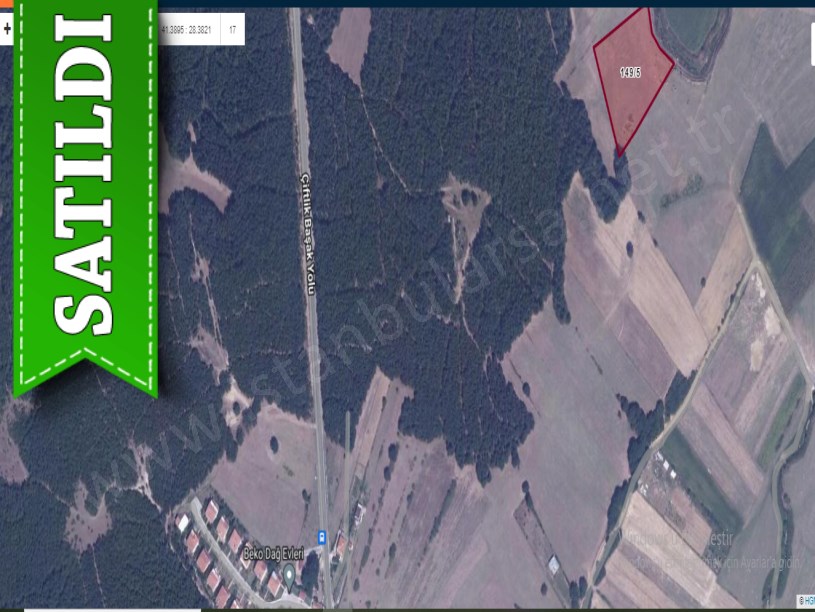 Çatalca Belgratta Satılık Arsa , 264 M2 Evlere Yakın Hisseli