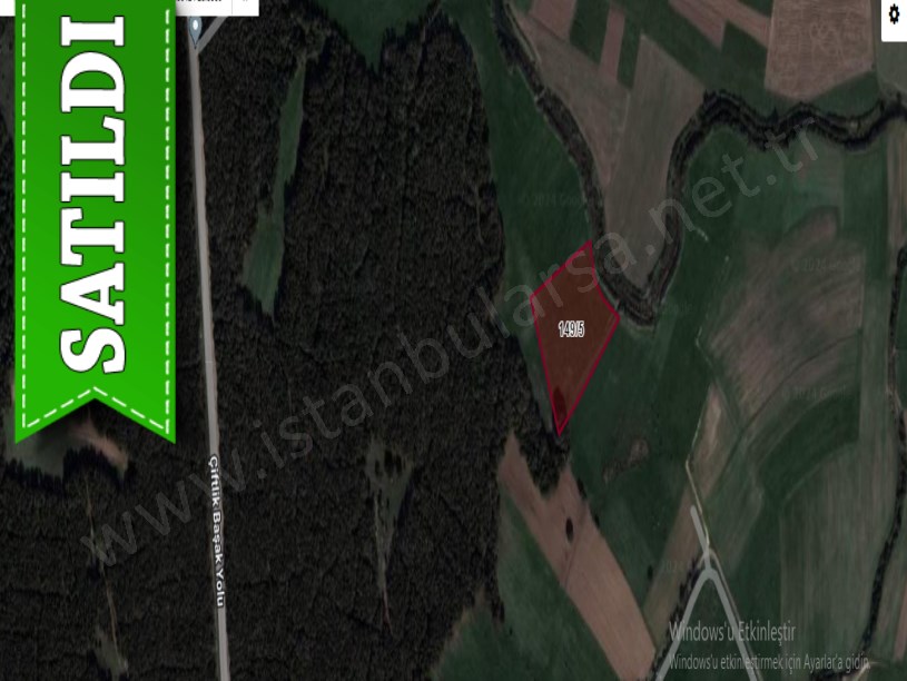 Çatalca Belgratta Satılık Arsa , 264 M2 Evlere Yakın Hisseli
