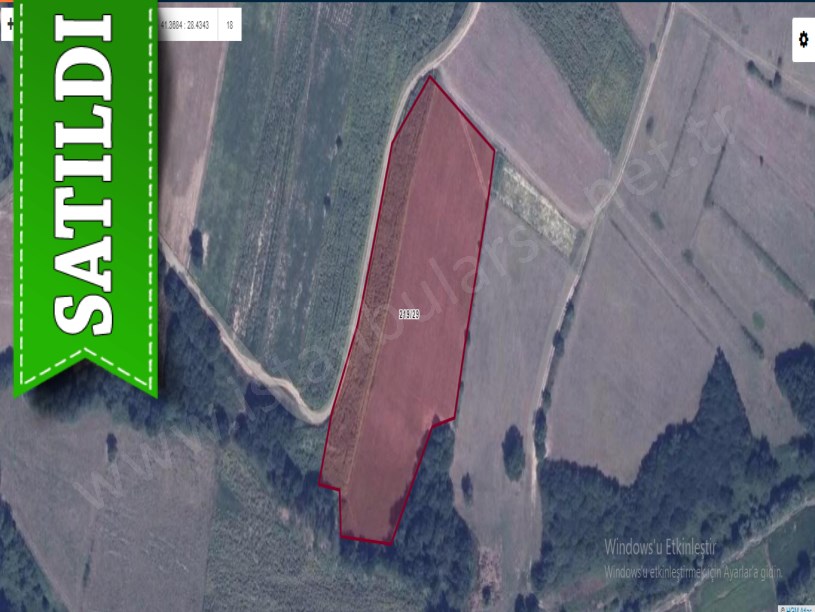 Çatalca Çiftlikköyde Satılık Arsa , 416 M2 Yolu Var Hisseli